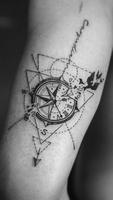 برنامه‌نما Geometric Tattoo Designs عکس از صفحه