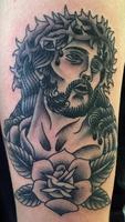 Jesus Tattoo Designs Affiche