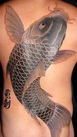 koi Tattoo Designs Cartaz