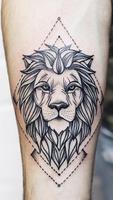 Lion Tattoo Designs syot layar 2