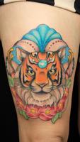 Tiger Tattoo Designs-poster