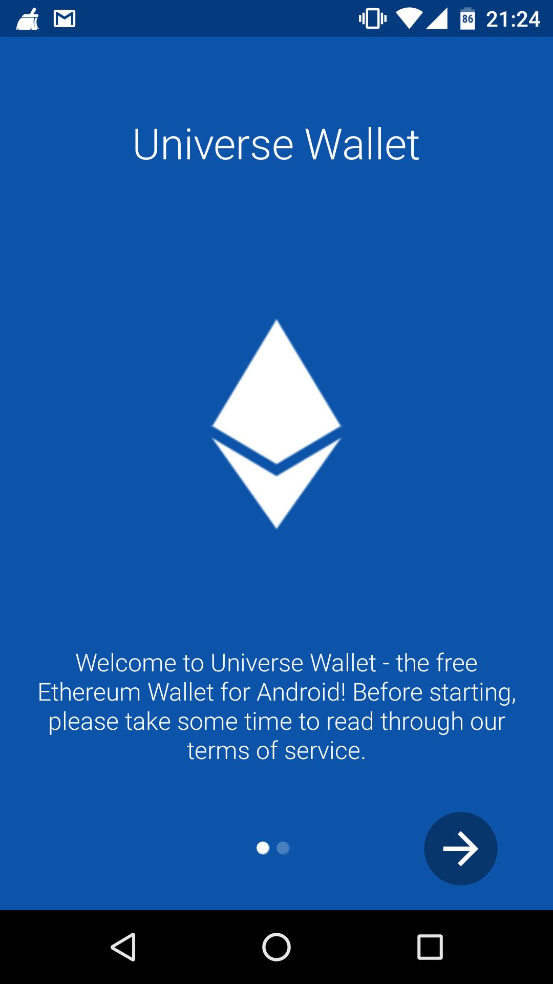 android cryptocurrency wallet