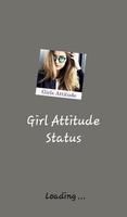 2018 Girl Attitude Status Cartaz