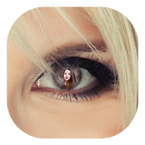 Eye Photo Frames, Girl's Eye Lens Photo Editor icon
