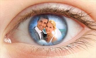 برنامه‌نما Eye Photo Frames, Girl's Eye Lens Photo Editor عکس از صفحه