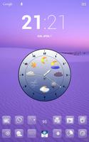 All Weather Clock UCCW Skin capture d'écran 1