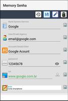 برنامه‌نما Memory Senha عکس از صفحه