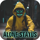 Alone status أيقونة