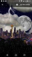 Thunderstorm Seattle पोस्टर