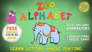Zoo Alphabet for kids Plakat