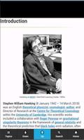 Stephen Hawking Biography & Brief History Of Time capture d'écran 2