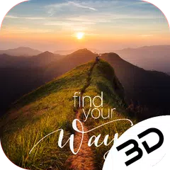 Alpine Sunrise Fnd Your Way Live 3D Wallpaper