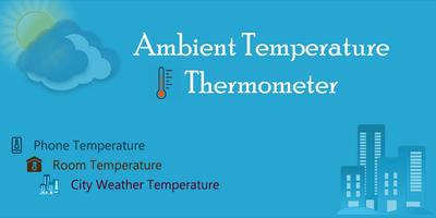 Ambient Temperature Thermometer Affiche