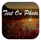 Hot Text On Photo Editor ikon