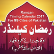 Ramzan Timings 2017