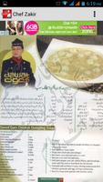 Chef Zakir Urdu Recipes capture d'écran 2