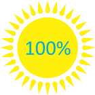 Battery Sun Widget icône