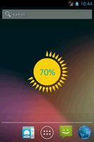 Battery Sun Widget syot layar 2