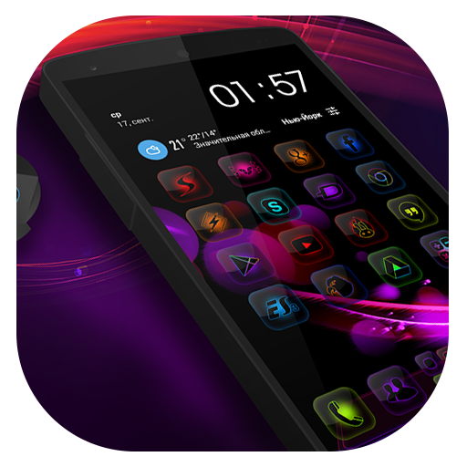 NeonMIX Theme for Next Launcher 3D