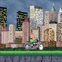 adventure  supe" clarence" world 2 الملصق