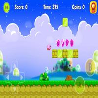 Kirdy Worlds-Super Adventure تصوير الشاشة 1