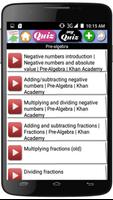 Algebra Courses capture d'écran 3