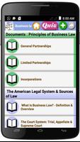 Business Law  Courses Plakat