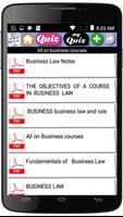 برنامه‌نما Business Law  Courses عکس از صفحه