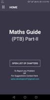 Maths Guide 12th (PTB) 海报