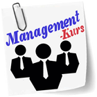 Management-Kurs Zeichen