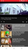 Punjabi Music video Song Lite App For T-Series #1 imagem de tela 3