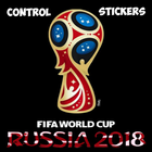 Control de Sticker Russia 2018 icône