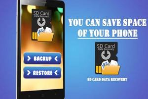 SD Card Data Recovery الملصق