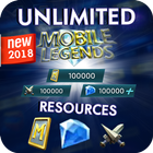 Instant mobil legends Reward Daily free diamond icône