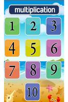 Game learn math for kids - Multiplication table capture d'écran 3