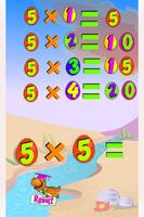 Game learn math for kids - Multiplication table capture d'écran 1