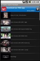 K tube Learn Korean Screenshot 2