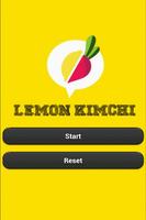 Lemon Kimchi Korean Vocabulary Affiche