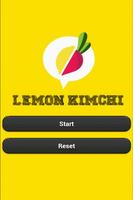 Lemon Kimchi Korean Vocabulary ポスター