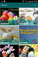 Frohe Ostern पोस्टर