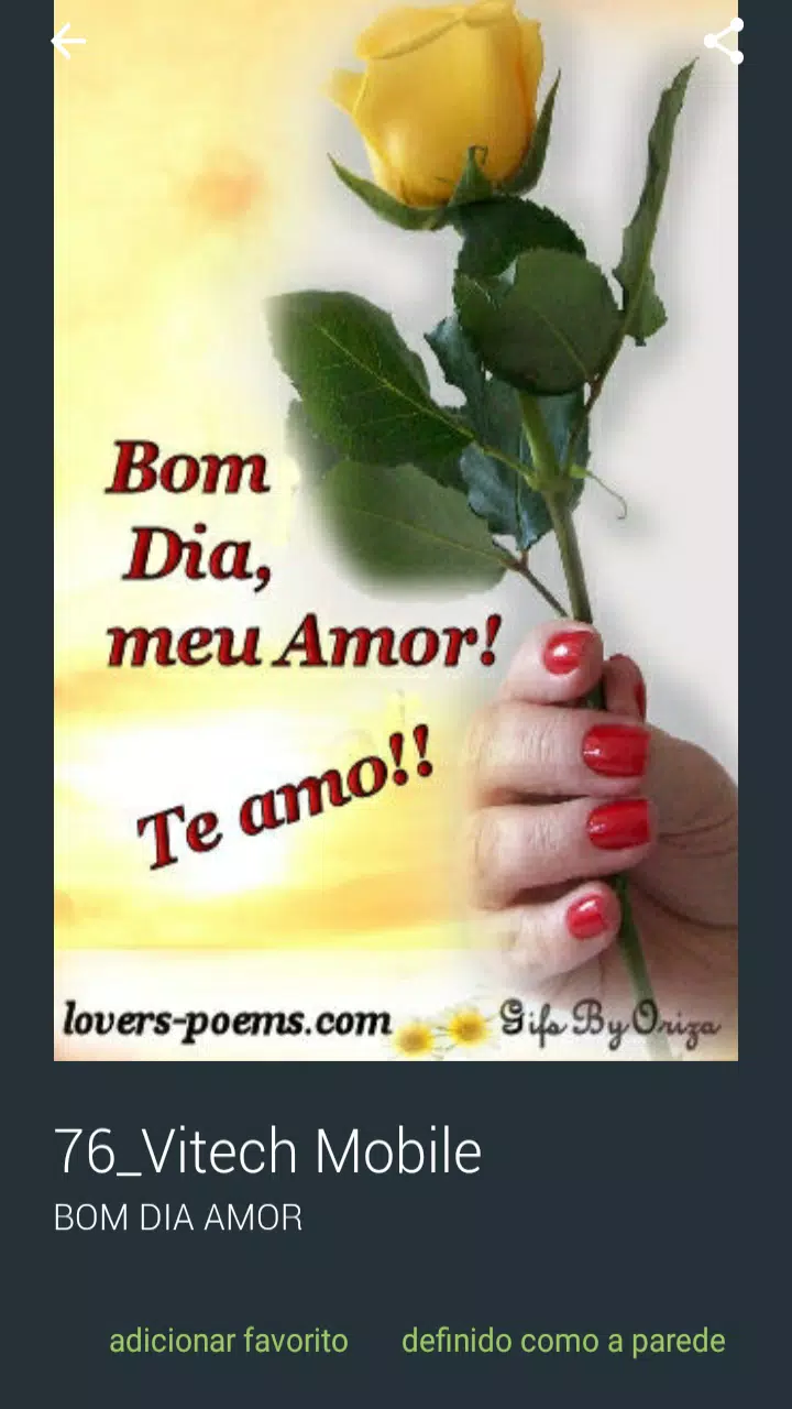 Mensagens de Bom Dia Amor Frases em Lindas Imagens APK do pobrania na  Androida