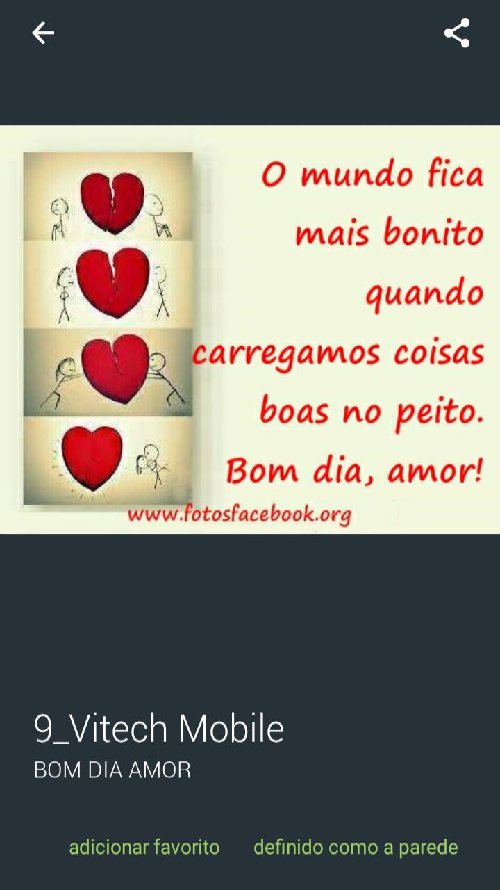 Download do APK de Mensagens de Bom Dia Amor Frases em Lindas Imagens para  Android