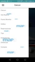 cancun-map Ekran Görüntüsü 1