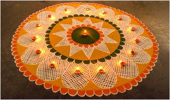 Rangoli Wallpaper পোস্টার