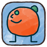 Doodle Orange Free