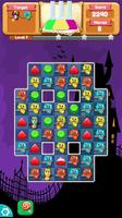 Zombie Match 3 puzzle Pro Free screenshot 2