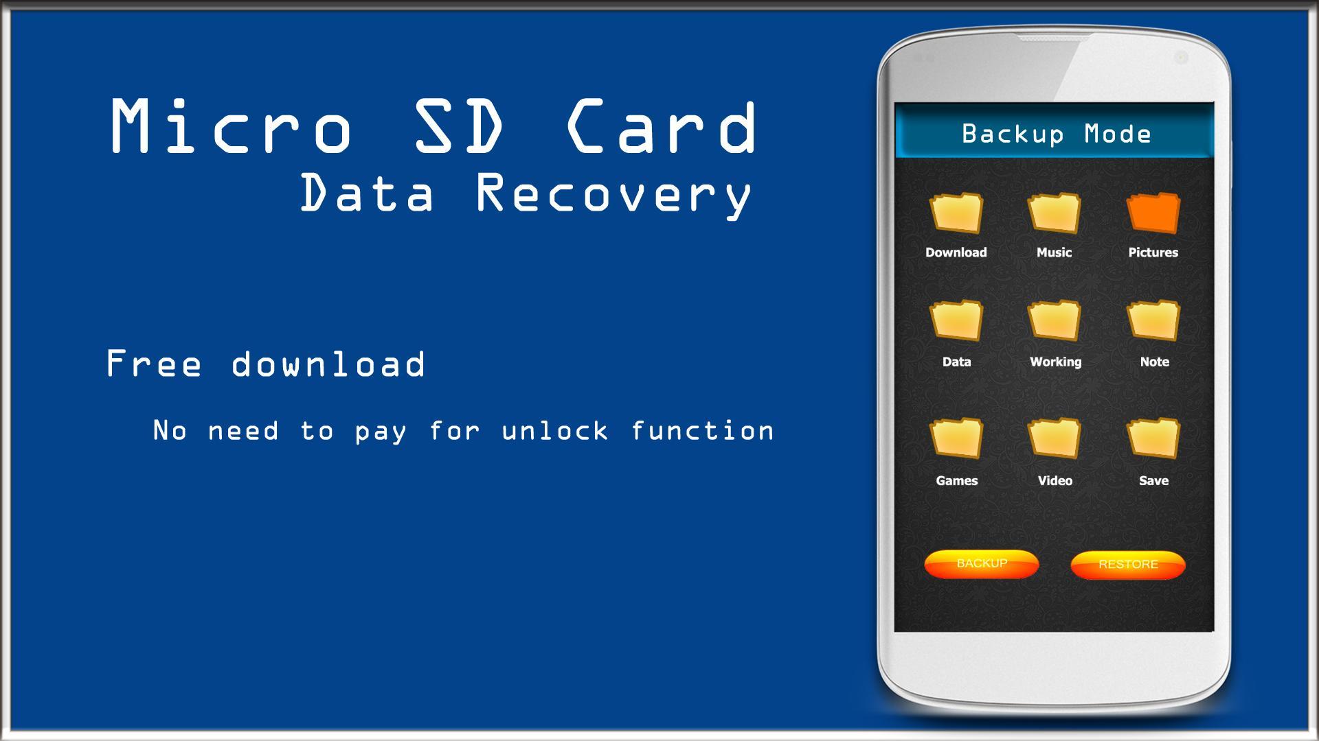 SD Card Recovery. Recovery Mod. R backup