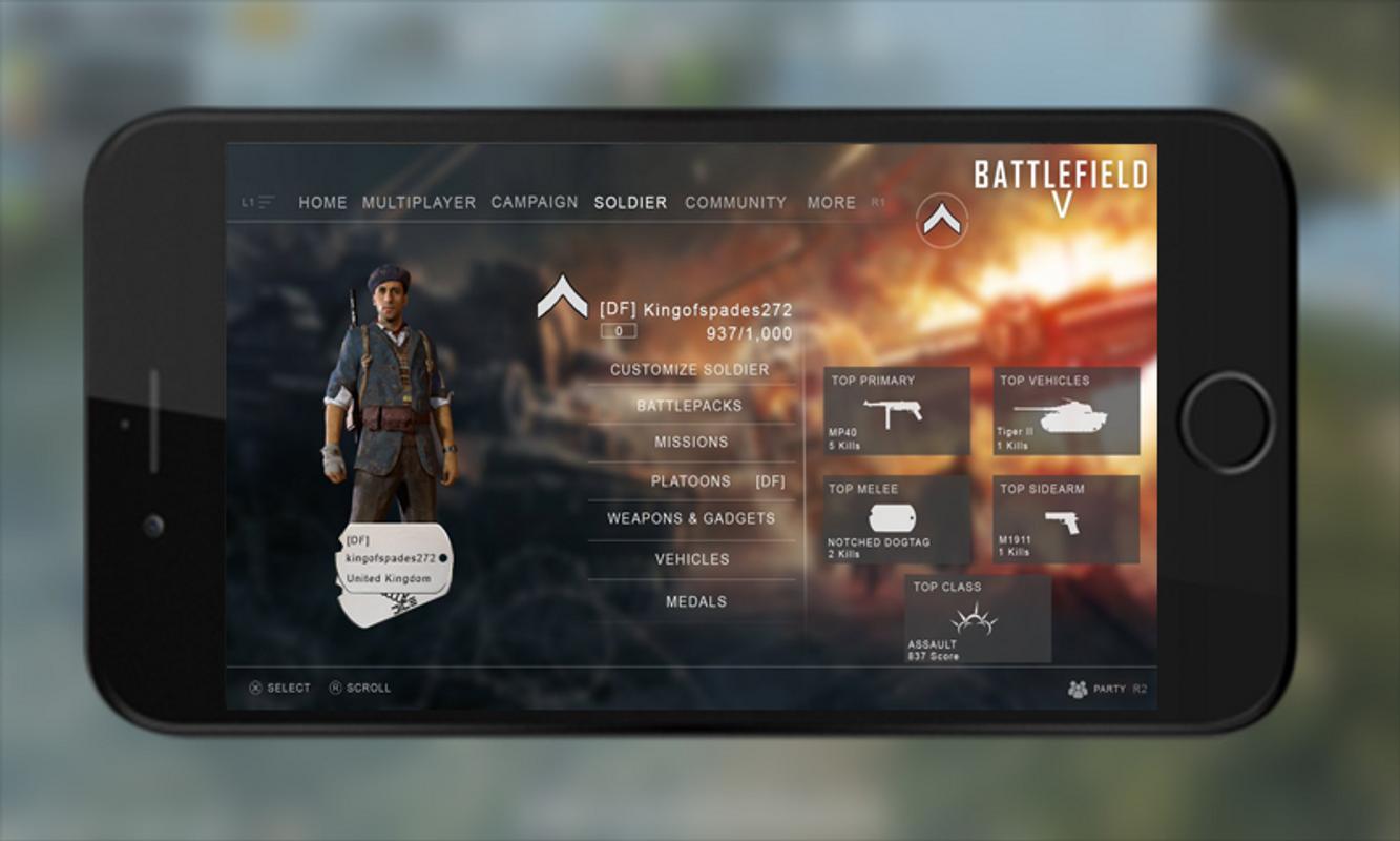 Battlefield V Game Battle Royale For Android Apk Download