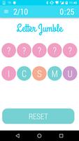 Letters and Math Quiz Game capture d'écran 1