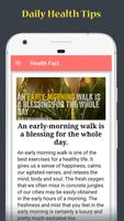Daily Health tips & lifestyle app- Fit and Active Affiche